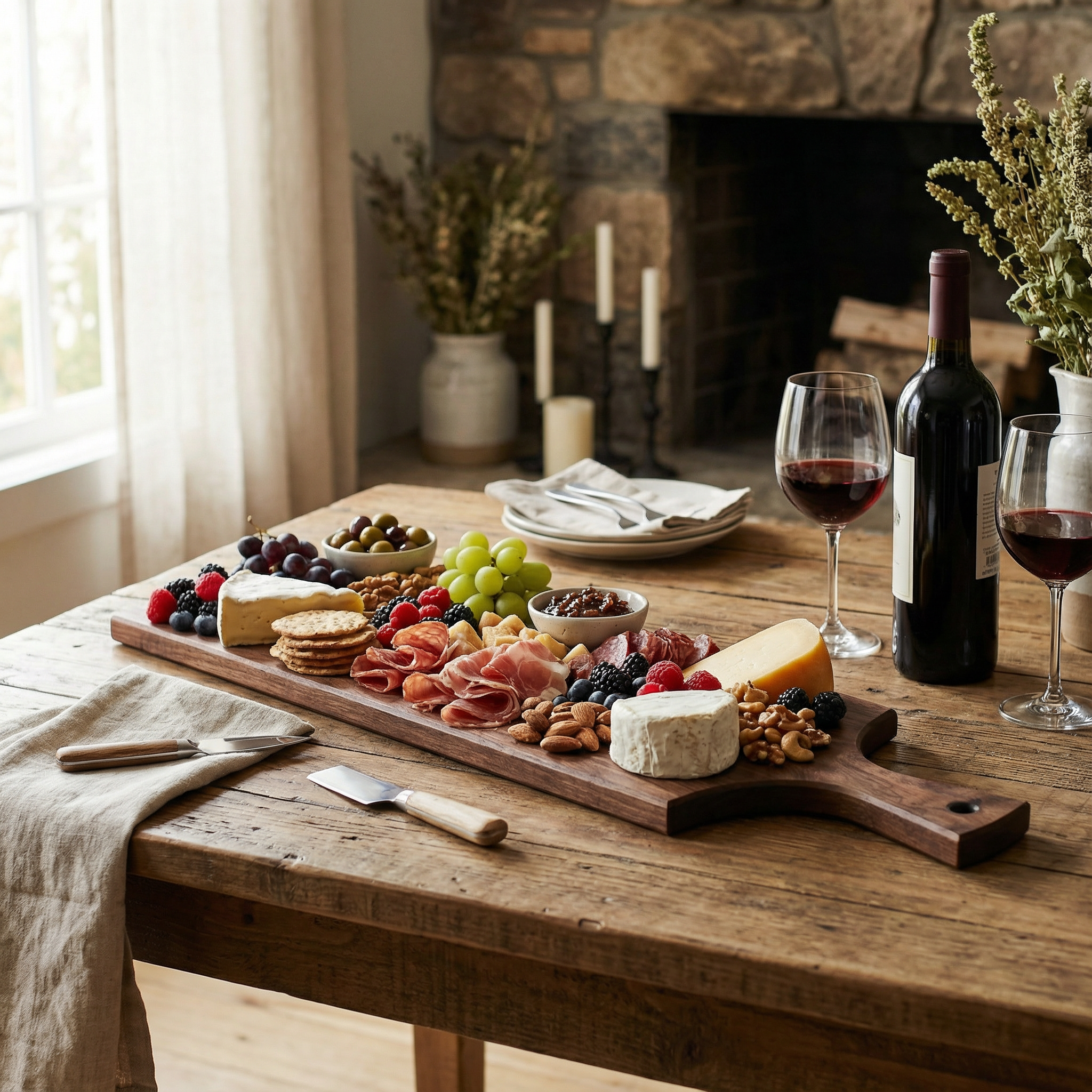 Walnut Charcuterie Board