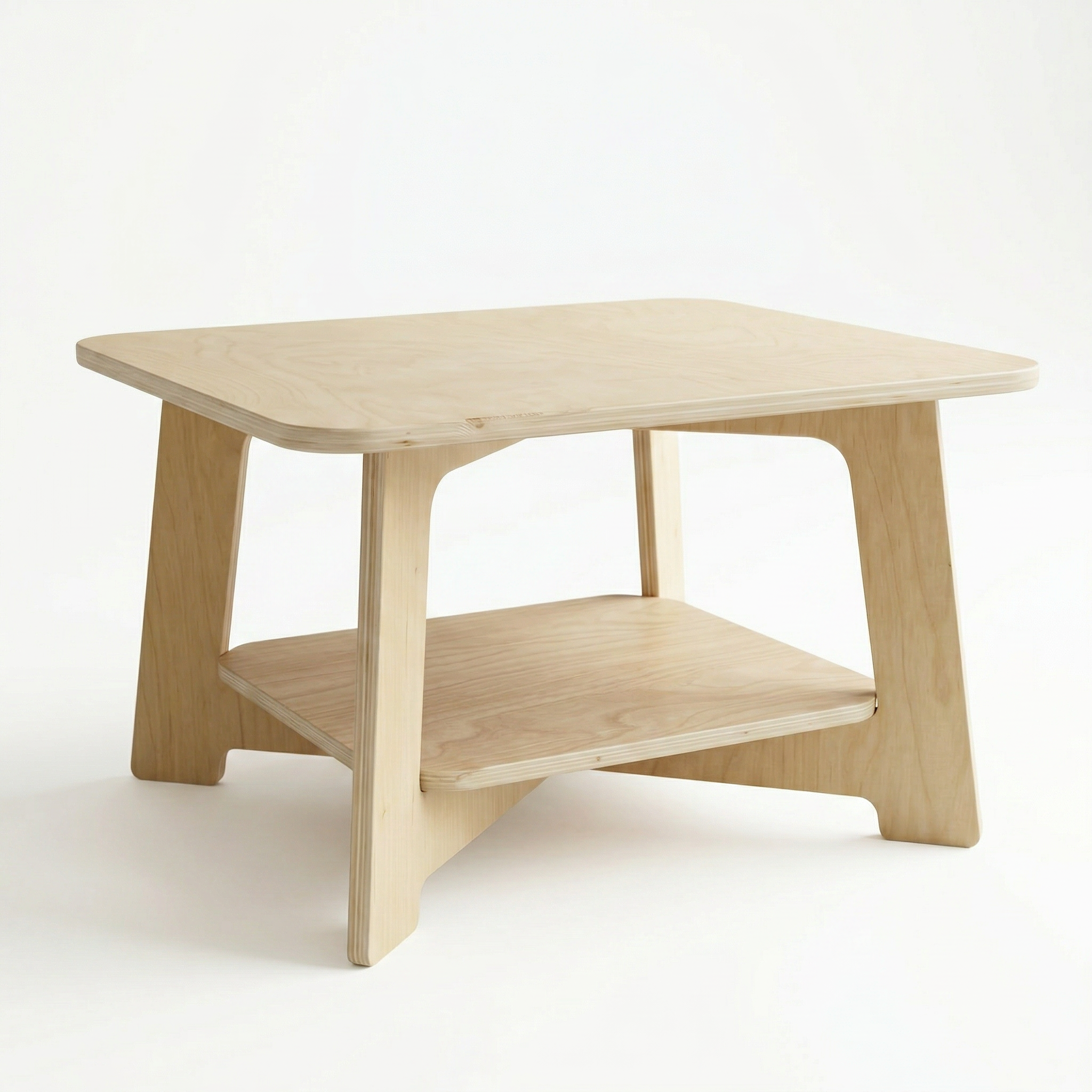 Minimalist Plywood Coffee Table